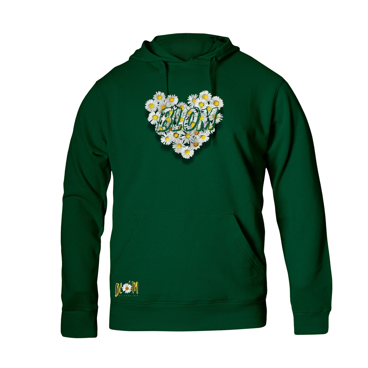 Blom ❤️Hoodie vir Dames