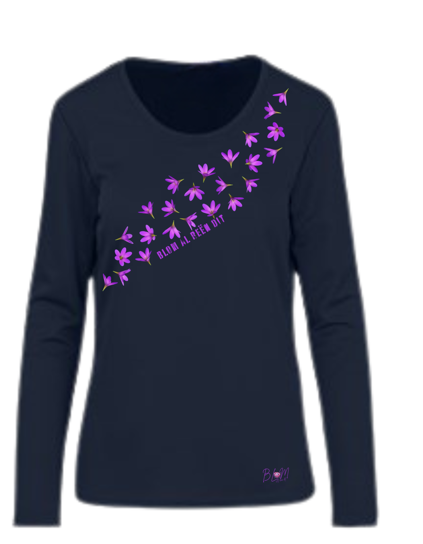 Blom - Langmou Kosmos T-Hemp vir Dames