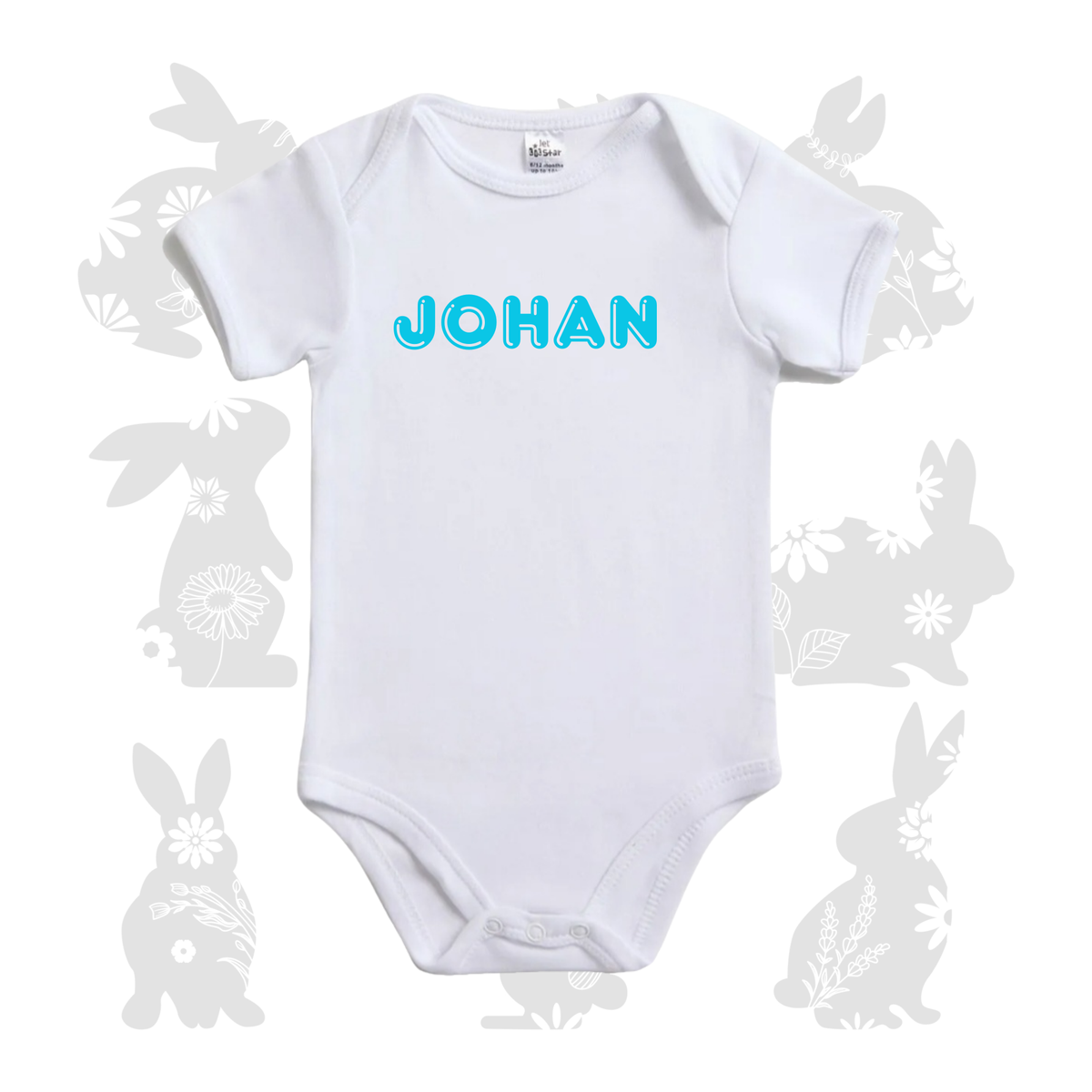 Babygrow with babies name