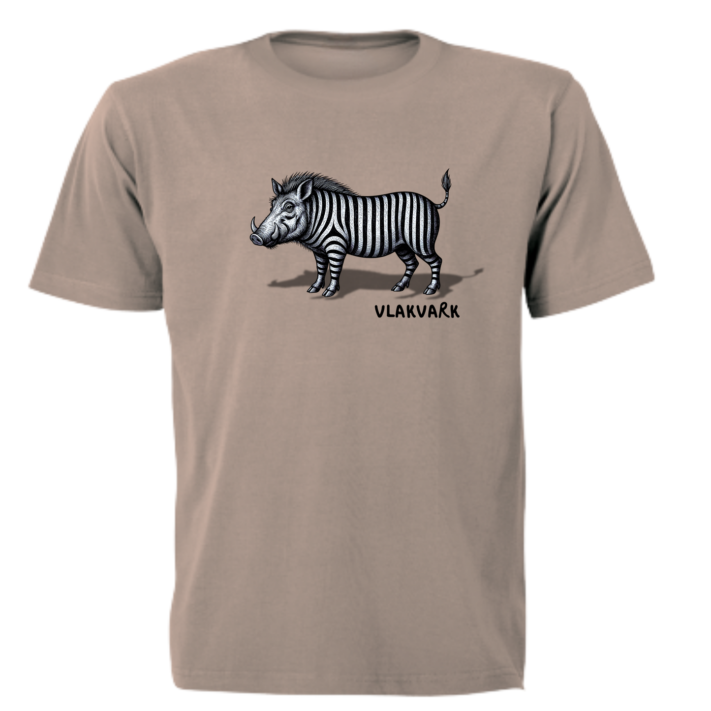 Vlakvark Stripe T-Hemp vir Mans (b)