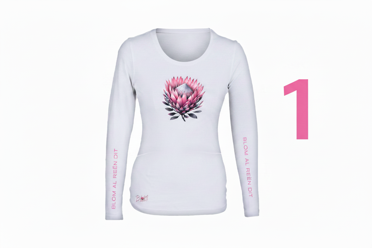 Longsleeve Protea T-Shirt for Ladies