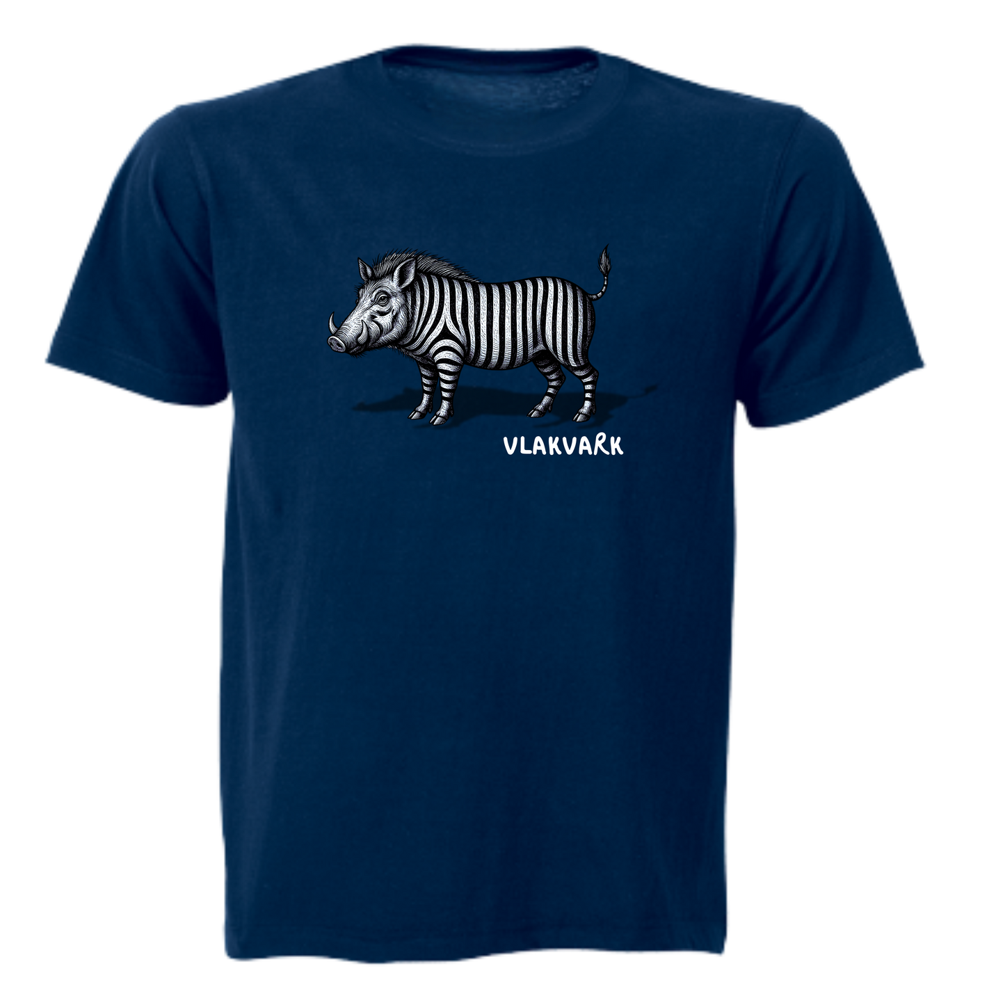 Vlakvark Stripe T-Hemp vir Mans (b)