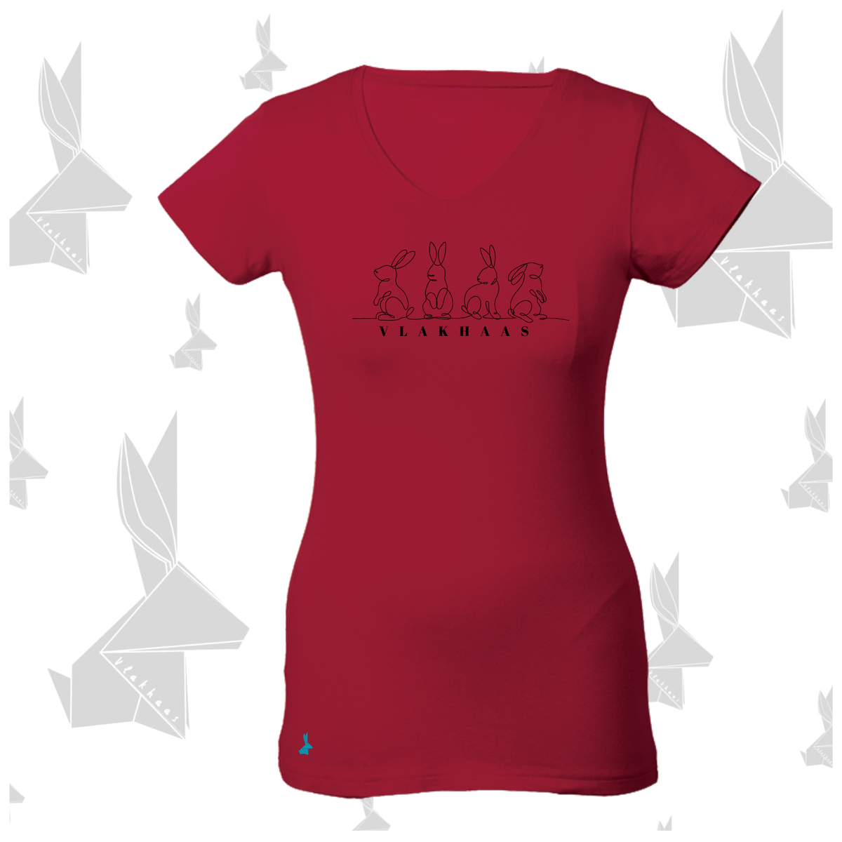 Essential V-Neck Slim Fit Ladies