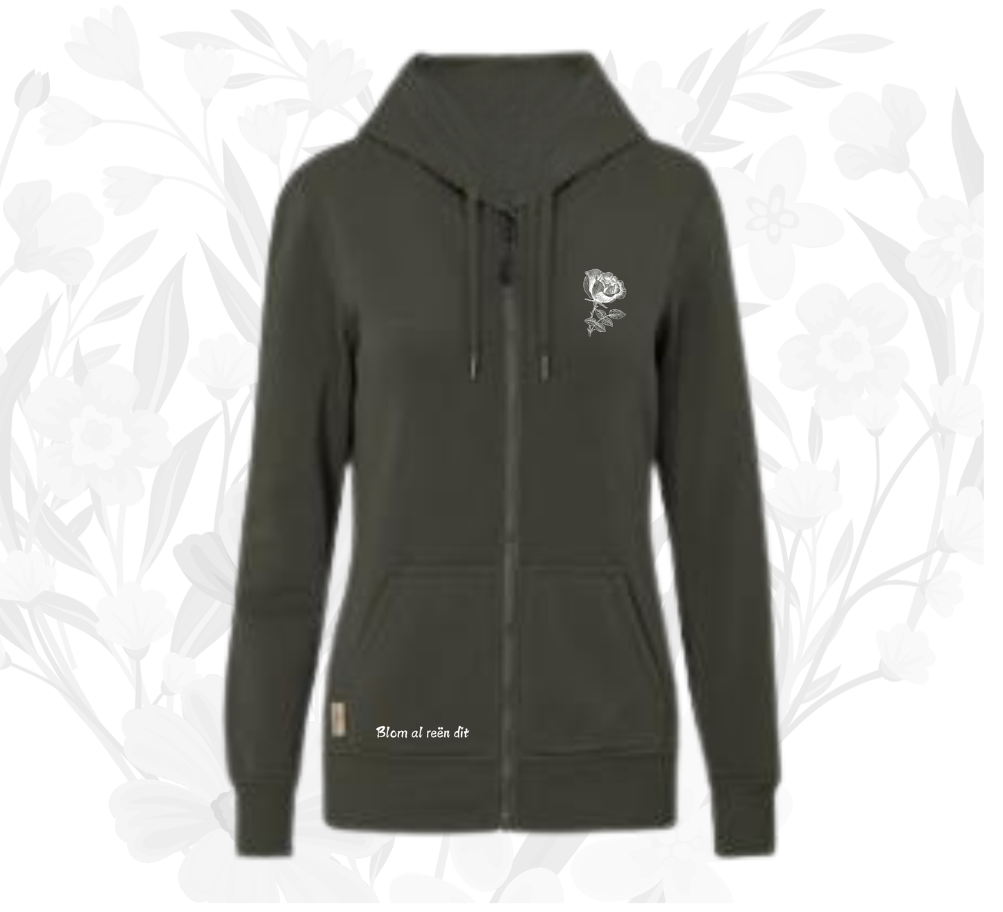 Ladies Rift Rose Hooded Sweater