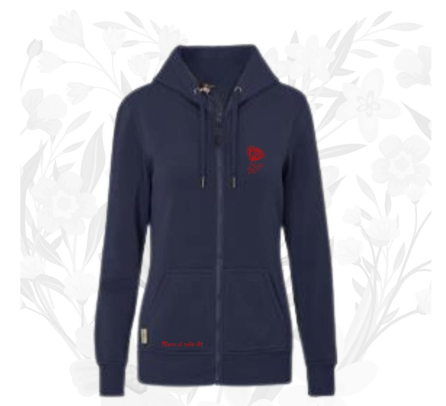 Ladies Rift Rose Hooded Sweater