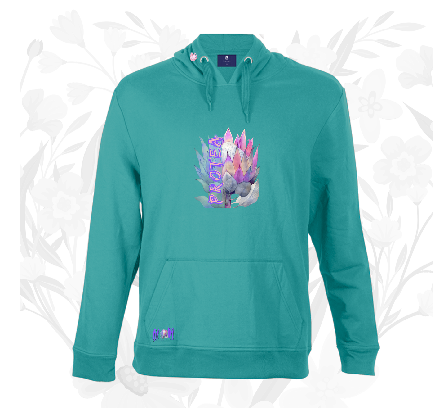 Protea Blom Hoodies vir Dames