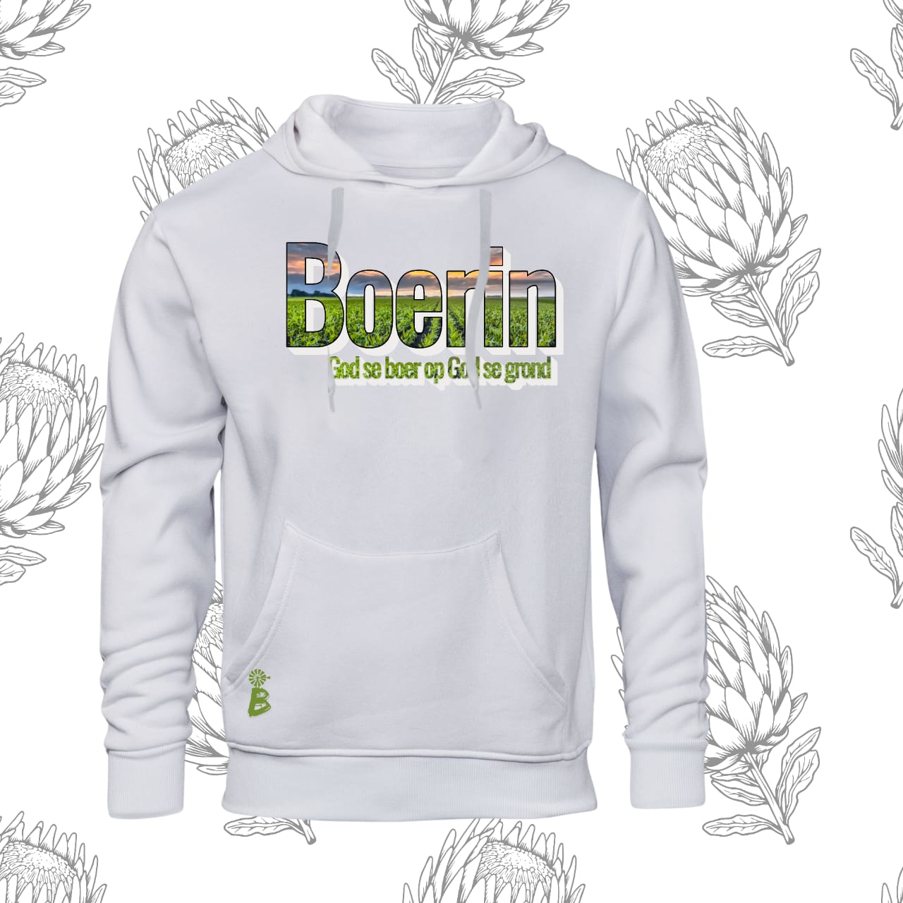 Boerin Hoodie vir Dames