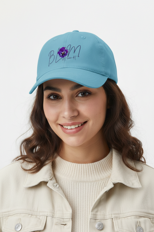 Blom Keps
5 Panel Cotton with Hard Front Cap(b)