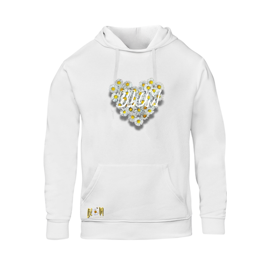 Blom ❤️Hoodie vir Dames