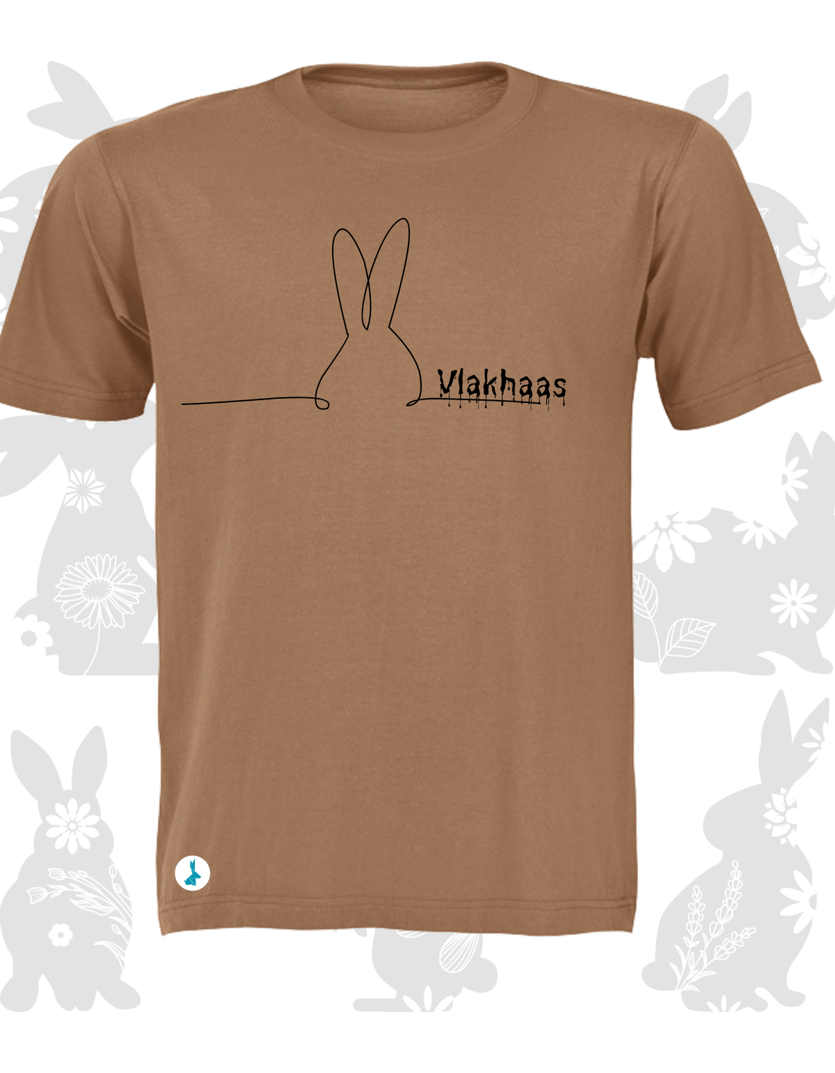 Vlakhaas T-Hemp vir Mans