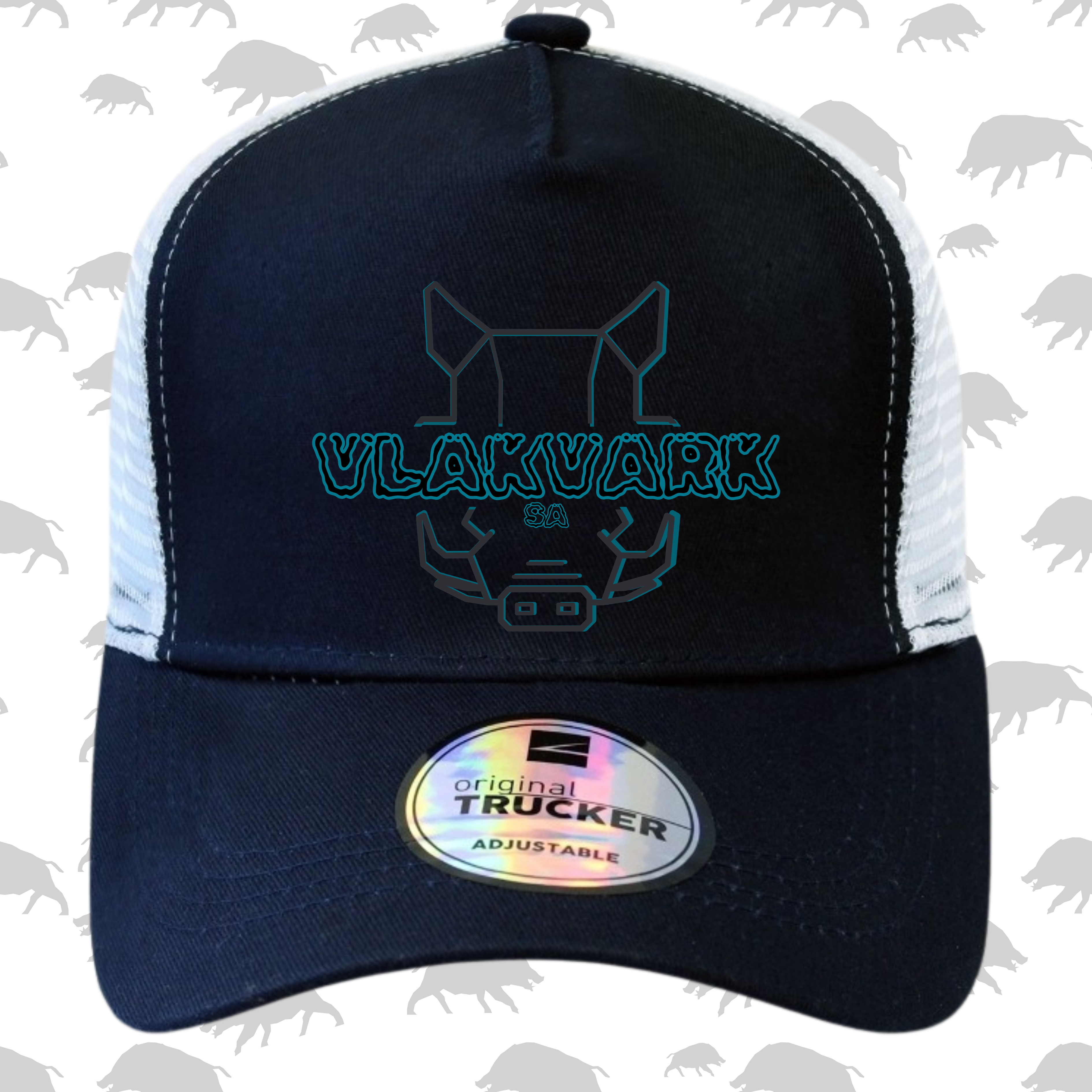 Vlavark Sticker Vlakvark Keps Navy – Vlakvark SA