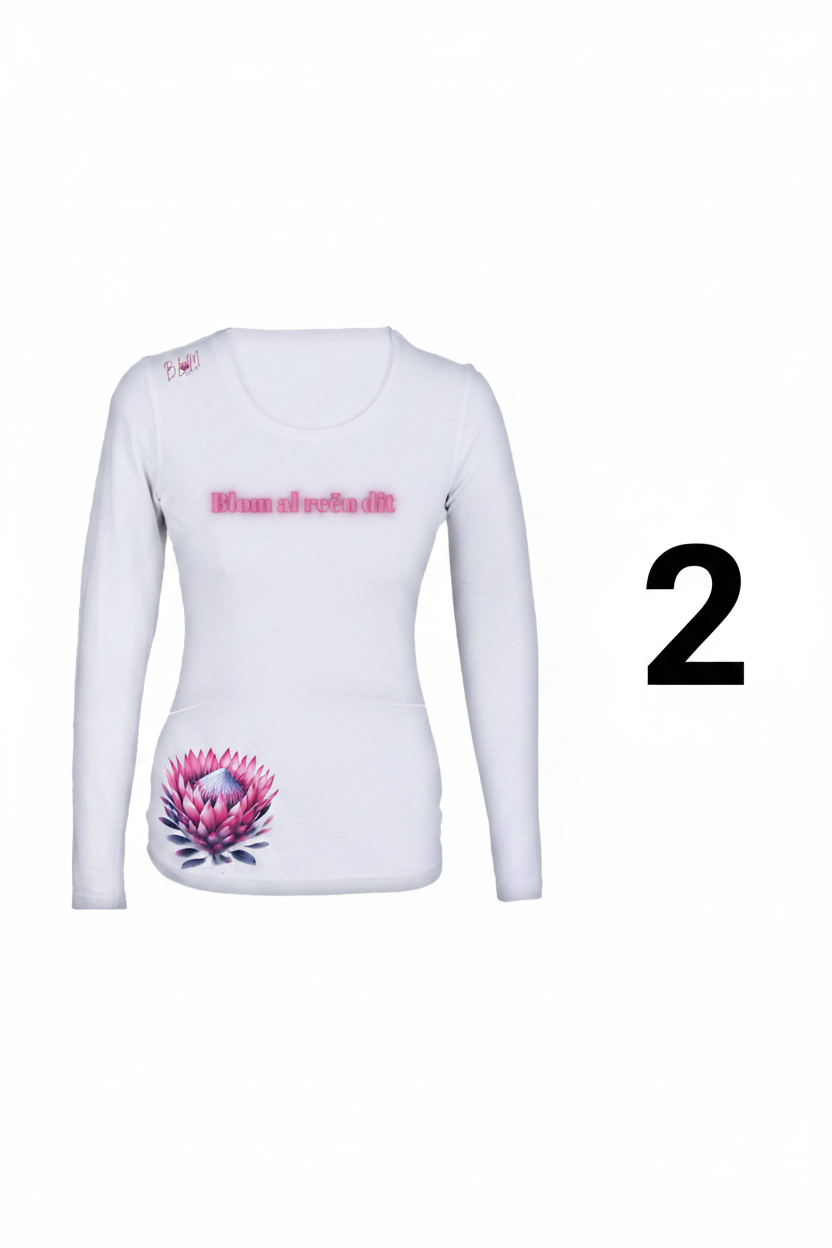 Longsleeve Protea T-Shirt for Ladies