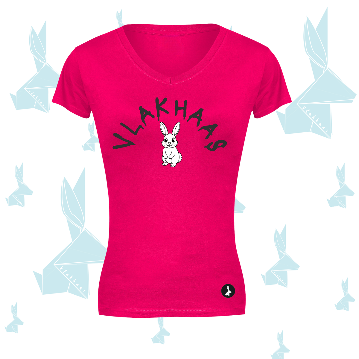 Vlakhaas Dames T- Hemp