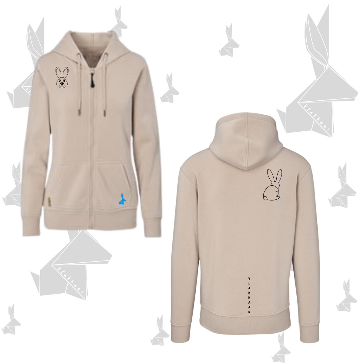 Vlakhaas Rift Hooded Unisex Sweater