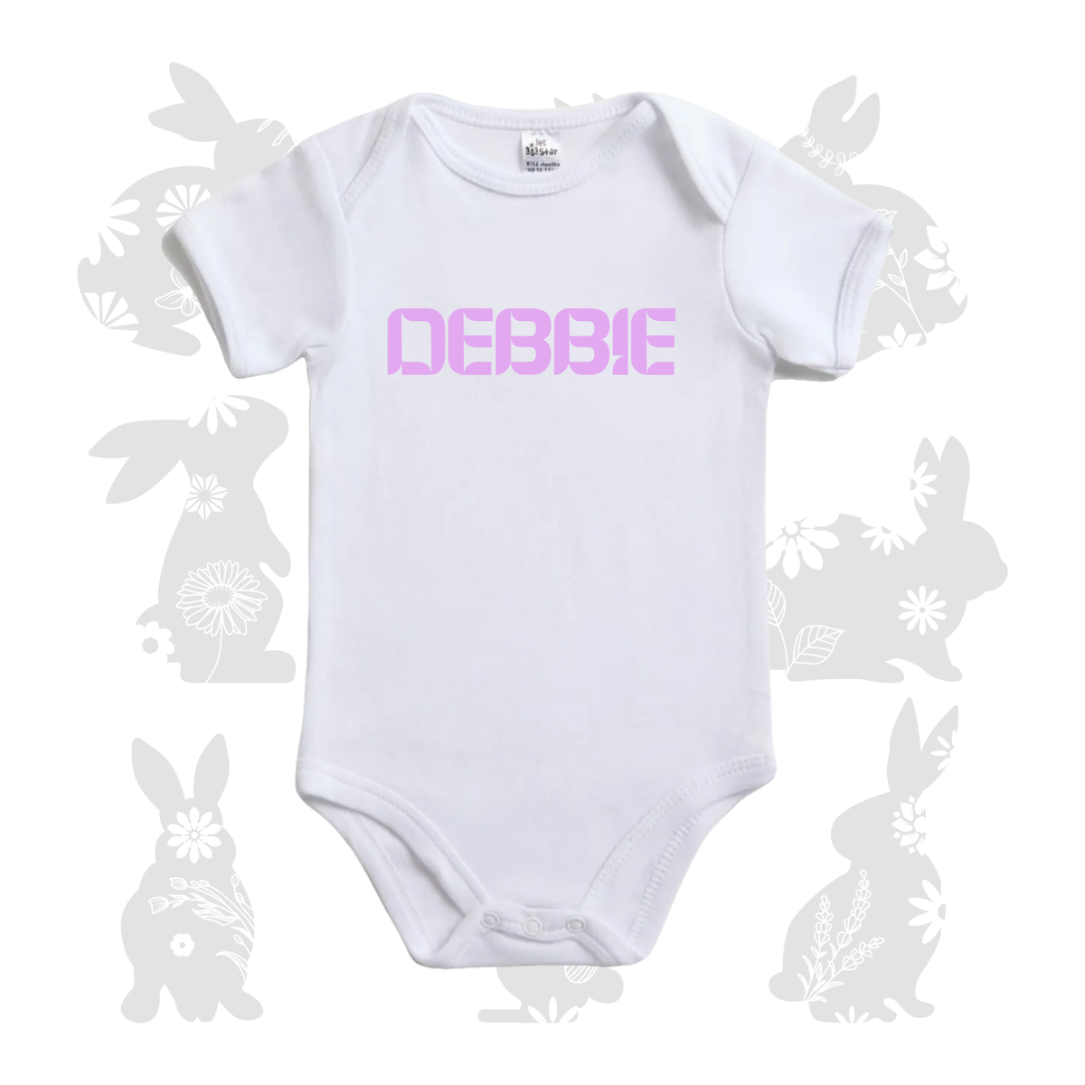 Babygrow with babies name
