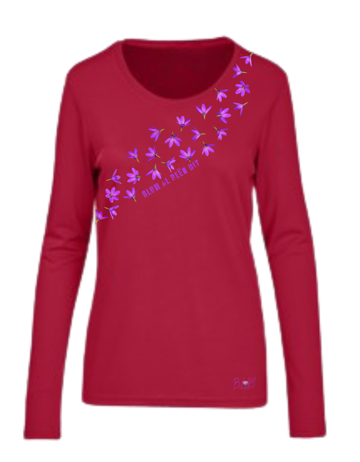 Blom - Langmou Kosmos T-Hemp vir Dames