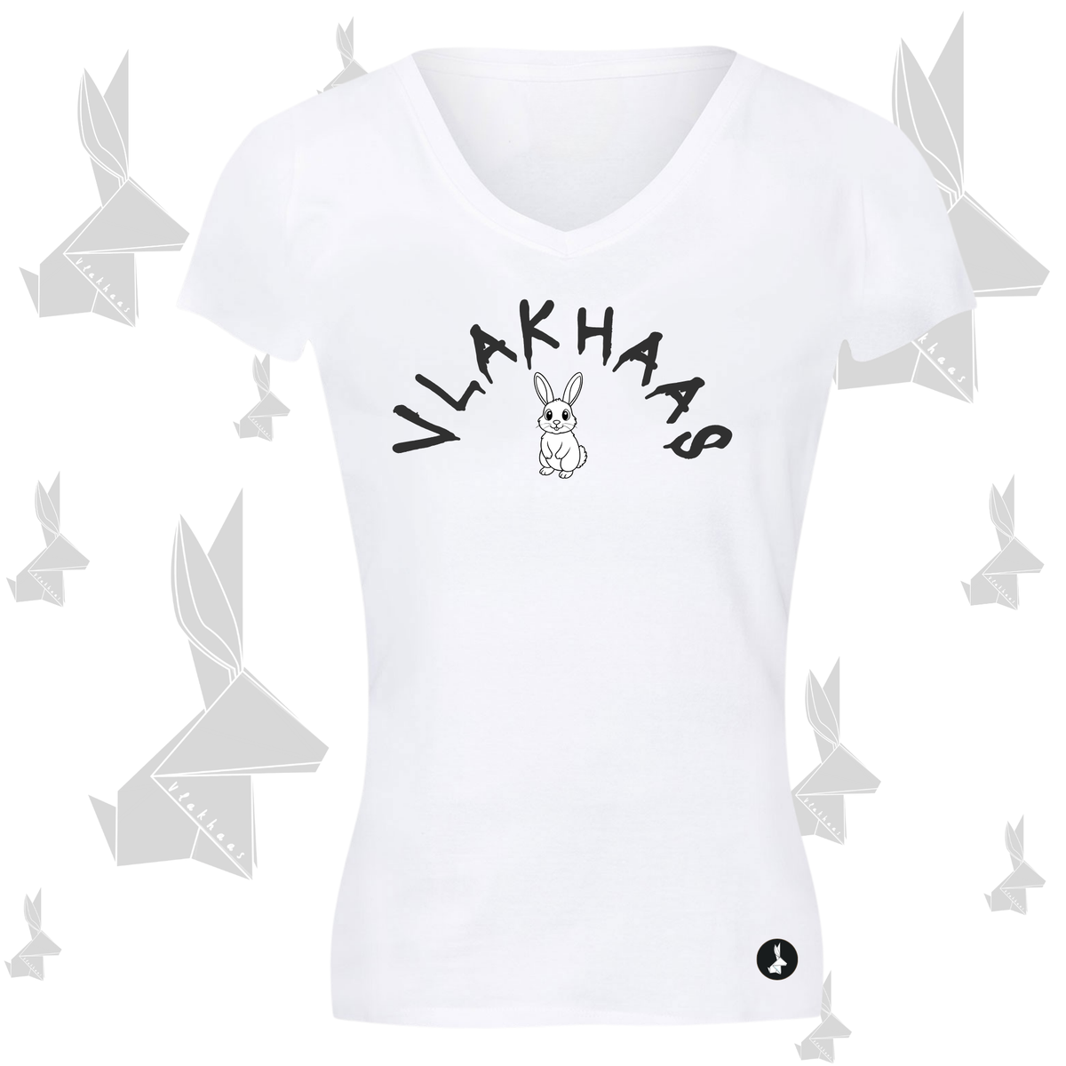 Vlakhaas Dames T- Hemp