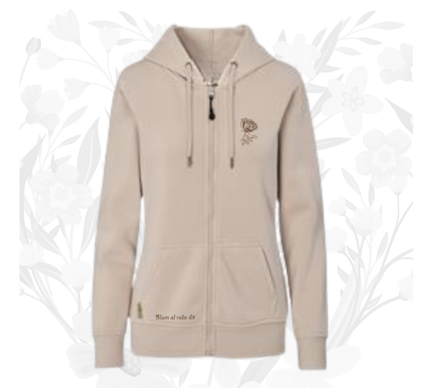 Ladies Rift Rose Hooded Sweater