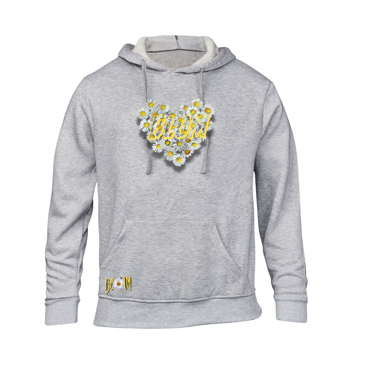 Blom ❤️Hoodie vir Dames