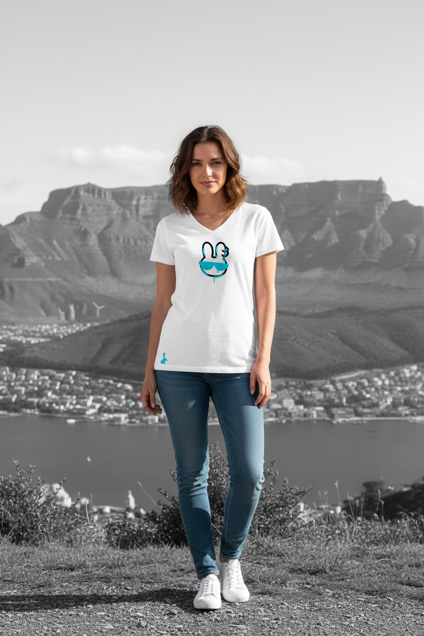 Vlakhaas T-Hemp vir Dames