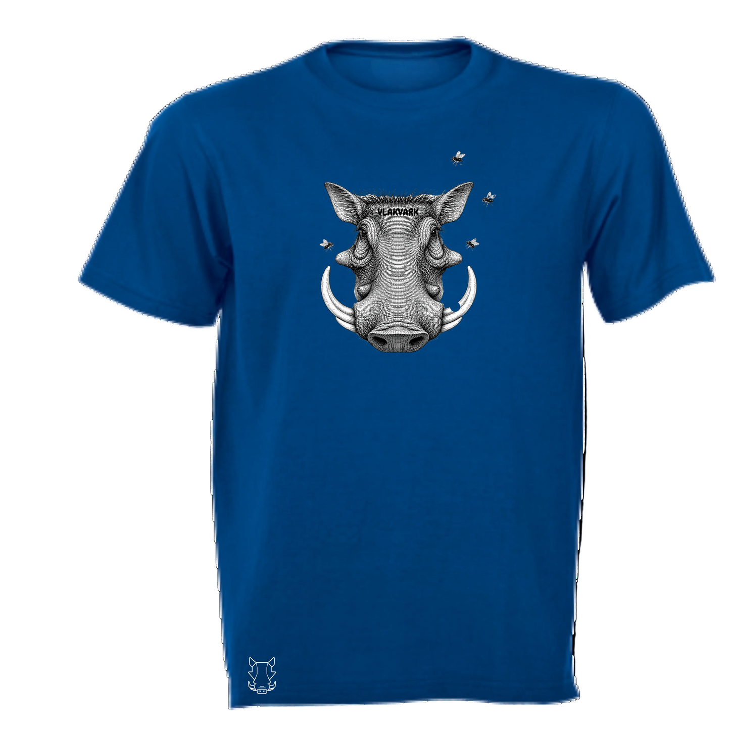 Vlakvark Head Stripe T-Hemp vir Mans (b)