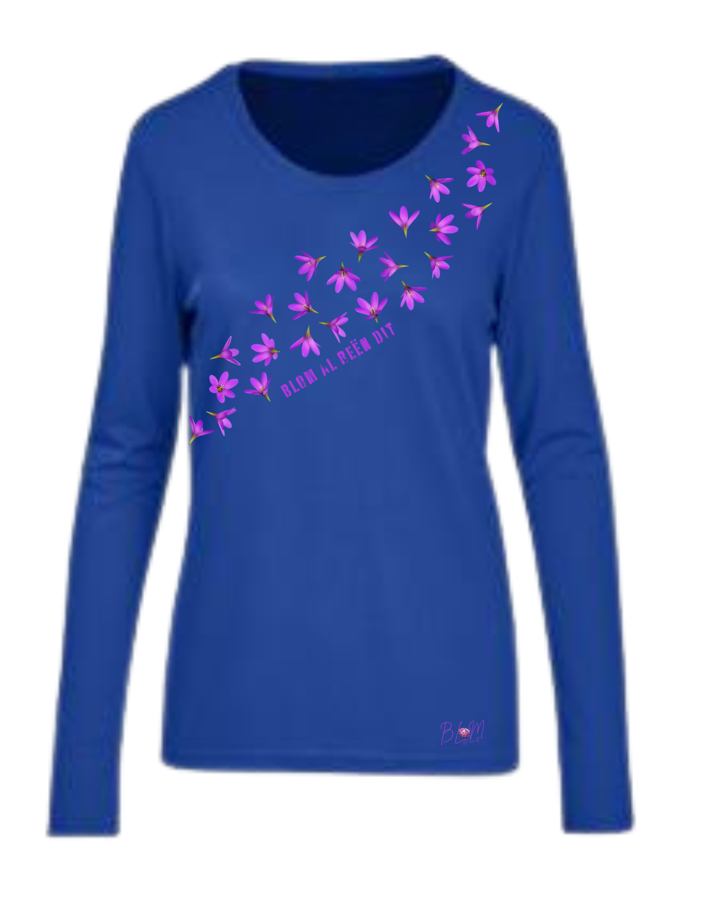 Blom - Langmou Kosmos T-Hemp vir Dames