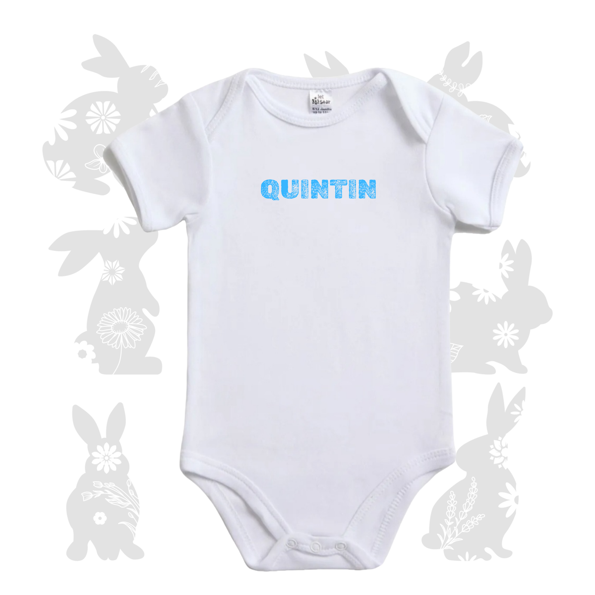 Babygrow with babies name
