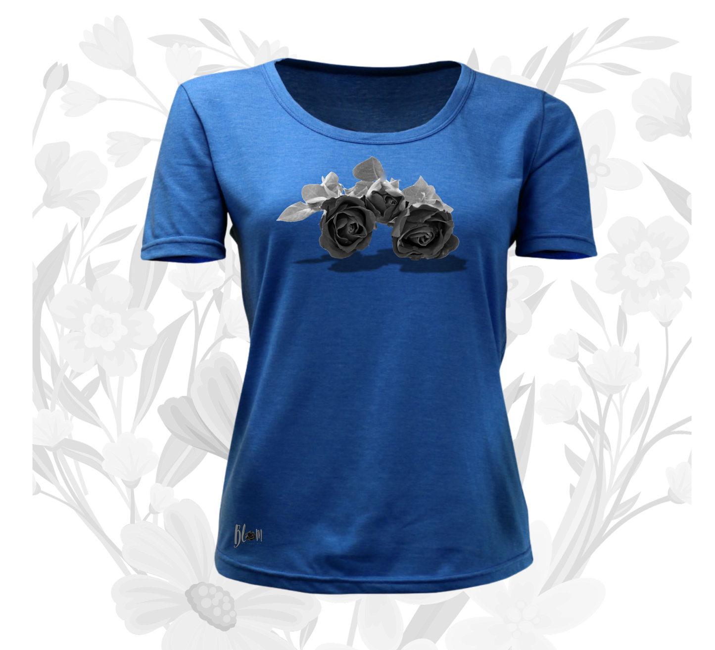 Blom T-Hemp vir Dames